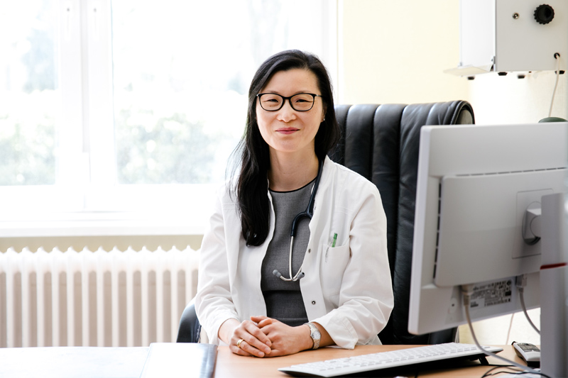 Dr. med. Mi-Ri Maschek, Fachärztin für Innere Medizin mit Schwerpunkt Pneumologie und Zusatzbezeichnung Schlafmedizin in Berlin-Westend